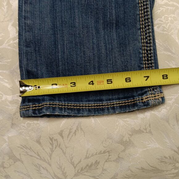 Silver Jeans Co Suki 17" Surplus Womens W26 x L35 Lowrise Bootcut Stretchy Blue - Picture 12 of 12